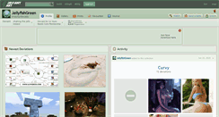 Desktop Screenshot of jellyfishgreen.deviantart.com