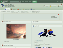 Tablet Screenshot of guardianlatios.deviantart.com