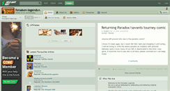 Desktop Screenshot of forsaken-legends.deviantart.com