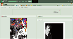 Desktop Screenshot of eigna.deviantart.com