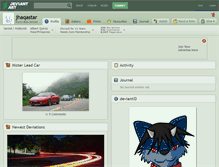 Tablet Screenshot of jhaqastar.deviantart.com
