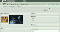Desktop Screenshot of pc98.deviantart.com