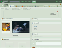 Tablet Screenshot of pc98.deviantart.com