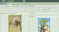 Desktop Screenshot of claarbar.deviantart.com