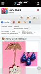 Mobile Screenshot of luna1693.deviantart.com