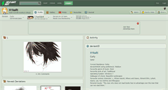 Desktop Screenshot of h1kari.deviantart.com