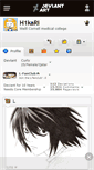 Mobile Screenshot of h1kari.deviantart.com