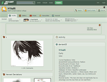Tablet Screenshot of h1kari.deviantart.com