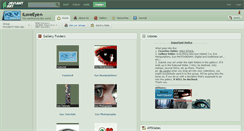 Desktop Screenshot of iloveeye.deviantart.com