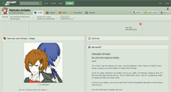 Desktop Screenshot of hamuko-arisato.deviantart.com