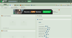Desktop Screenshot of neon.deviantart.com