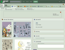 Tablet Screenshot of n8x.deviantart.com