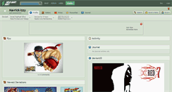 Desktop Screenshot of mavrick-izzy.deviantart.com