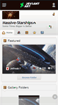 Mobile Screenshot of massive-starships.deviantart.com