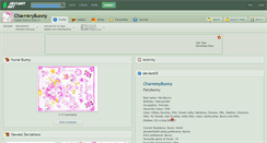 Desktop Screenshot of charmmybunny.deviantart.com