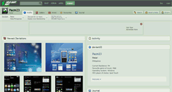 Desktop Screenshot of pacm23.deviantart.com