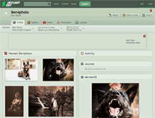 Tablet Screenshot of ben4photo.deviantart.com