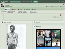 Tablet Screenshot of eowen.deviantart.com