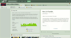 Desktop Screenshot of comic-artists-united.deviantart.com
