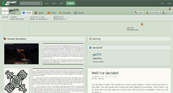 Desktop Screenshot of gas579.deviantart.com