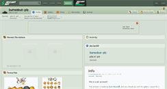 Desktop Screenshot of burnedout--plz.deviantart.com