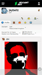 Mobile Screenshot of jayballz.deviantart.com
