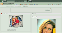 Desktop Screenshot of burningflowerphoenix.deviantart.com