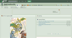 Desktop Screenshot of kazuki-kunthe-artist.deviantart.com