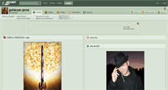 Desktop Screenshot of guitarzan-jared.deviantart.com