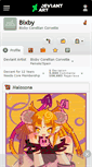 Mobile Screenshot of bixby.deviantart.com