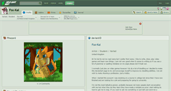 Desktop Screenshot of fox-kai.deviantart.com
