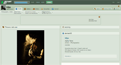 Desktop Screenshot of klips.deviantart.com