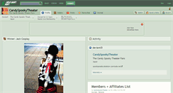 Desktop Screenshot of candyspookytheater.deviantart.com
