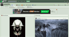 Desktop Screenshot of hunterkiller.deviantart.com