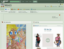Tablet Screenshot of battosai16.deviantart.com