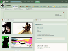 Tablet Screenshot of ltriviuml.deviantart.com