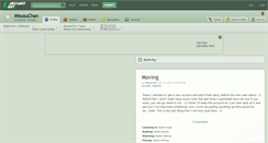Desktop Screenshot of misusuchan.deviantart.com