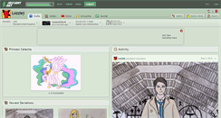 Desktop Screenshot of lozziej.deviantart.com