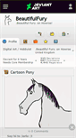 Mobile Screenshot of beautifulfury.deviantart.com
