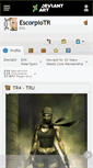 Mobile Screenshot of escorpiotr.deviantart.com