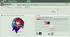 Desktop Screenshot of nakomy-chan.deviantart.com