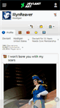 Mobile Screenshot of illynreaver.deviantart.com