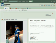 Tablet Screenshot of illynreaver.deviantart.com