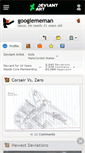 Mobile Screenshot of googlememan.deviantart.com