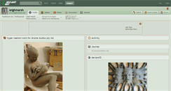 Desktop Screenshot of leighmarsh.deviantart.com