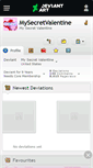 Mobile Screenshot of mysecretvalentine.deviantart.com