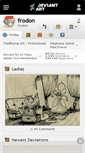 Mobile Screenshot of frodon.deviantart.com