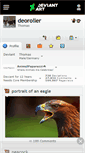 Mobile Screenshot of deoroller.deviantart.com