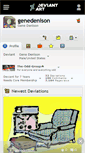 Mobile Screenshot of genedenison.deviantart.com