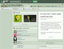 Tablet Screenshot of loz-unknownorigins.deviantart.com